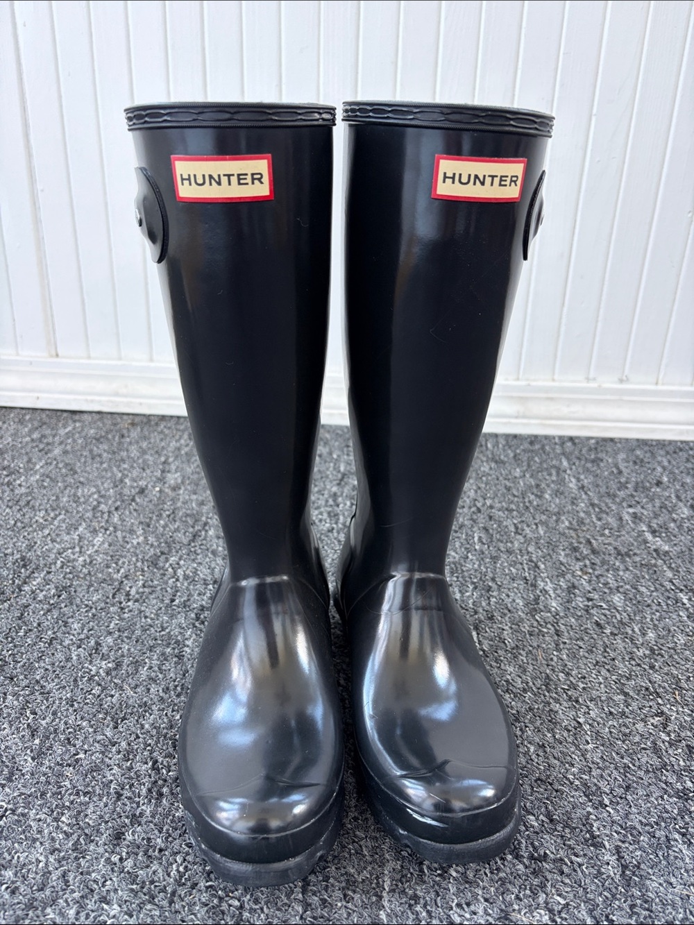 Hunter rain boots